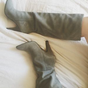 Suede Knee High Steve Madden Platform Boots