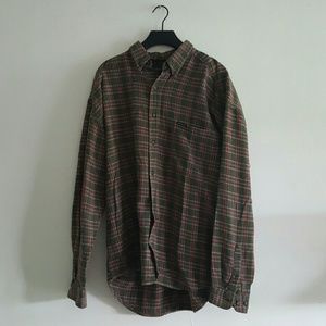 Vintage Green Flannel