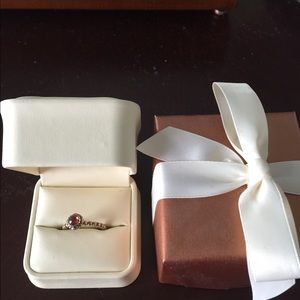 Pandora January birth stone ring