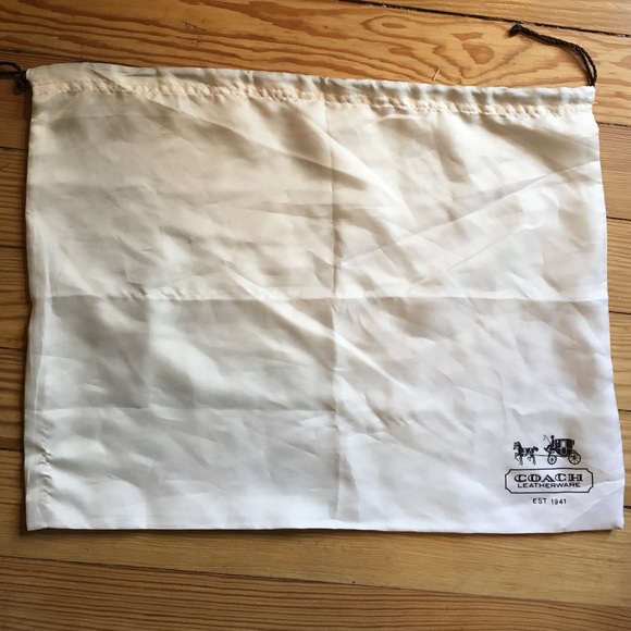 Coach dust bag