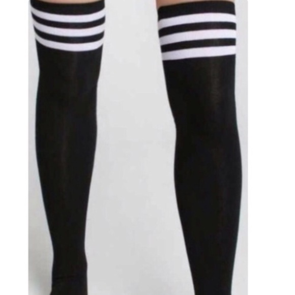 Over the knee thigh high socks