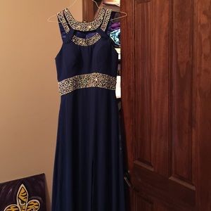 Blue dress NWOT