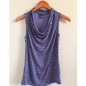 ▫️Banana Republic Houndstooth Sleeveless Top▫️