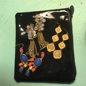 Set of 3 earrings