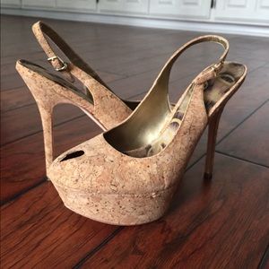 Sam Edelman cork heels