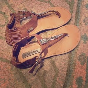 Steve Madden T-strap sandals