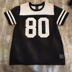 Stussy netted jersey