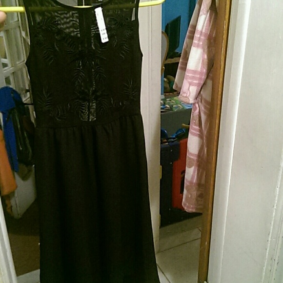 NWT h&m mesh hi & low dress - Picture 2 of 4