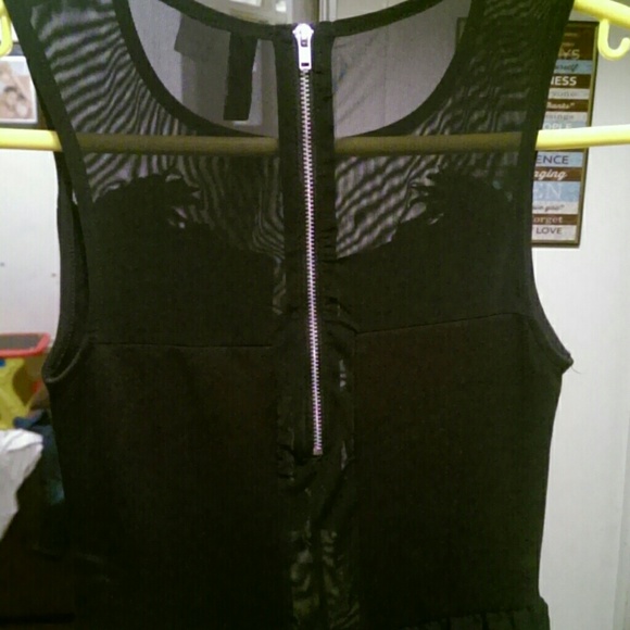 NWT h&m mesh hi & low dress - Picture 3 of 4