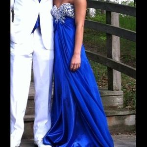 Blue Prom Dress