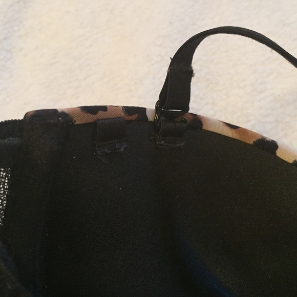 NWOT leopard push up adjustable bra - Picture 3 of 4