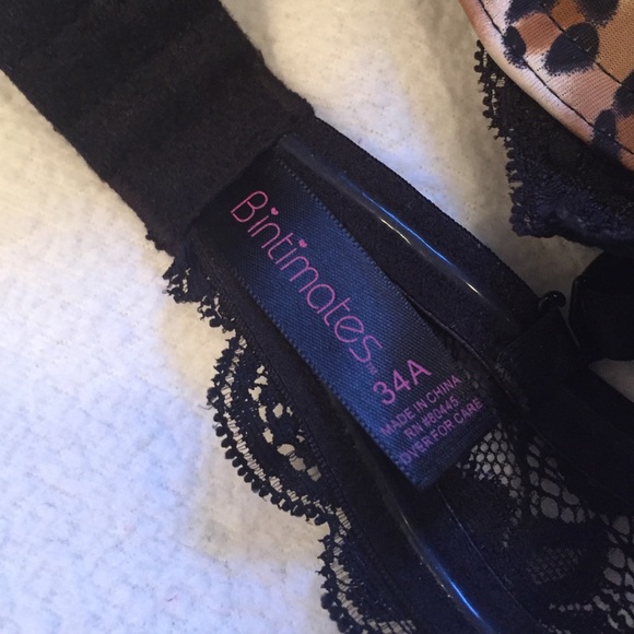 NWOT leopard push up adjustable bra - Picture 4 of 4