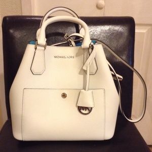 Authentic MK Greenwich satchel