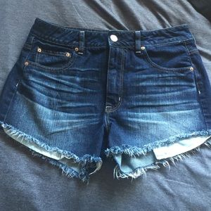 American Eagle hi-rise festival shorts
