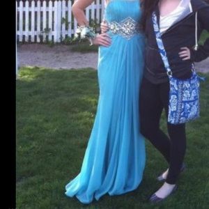 Light Blue Prom Dress