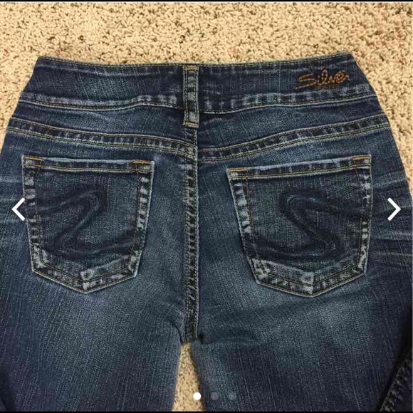 Silver jeans