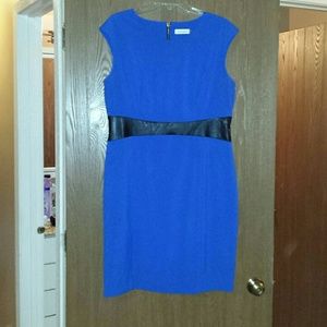 Calvin Klein blue dress