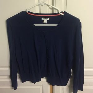 Navy Blue Cardigan