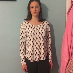 Giraffe Print long sleeved (H&M)