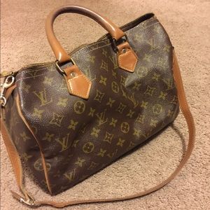 Louis Vuitton vintage speedy with strap