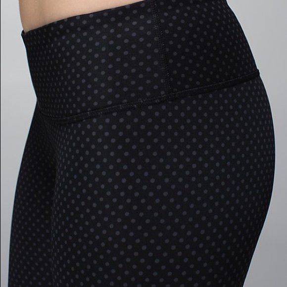 Lululemon Wunder Under Pant*Fullux Polka Dot Capri
