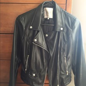 Zara leather jacket