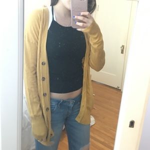 Mustard cardigan Mustard cardigan
