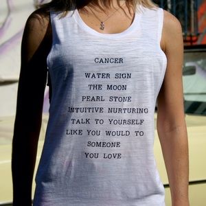 CANCER ZODIAC MYSCLE TEE