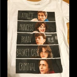 breakfast club tshirt