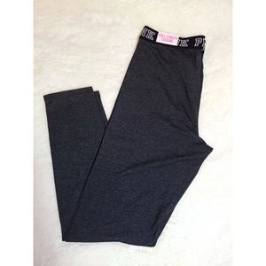 •VS PINK Full-Length Leggings•