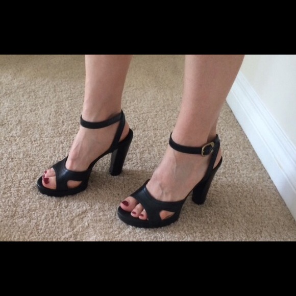 Michael Kors Shoes - Michael Kors black strappy heels