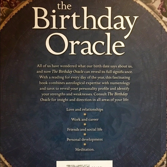 The Astrology Birthday Oracle Book - Picture 2 of 3