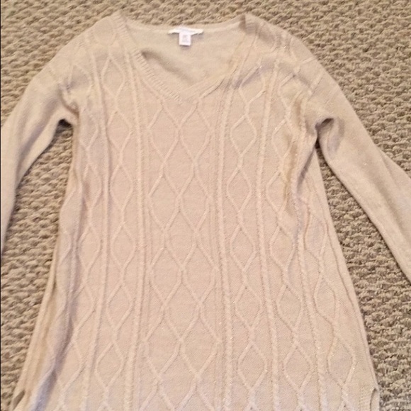 Maternity tunic sweater