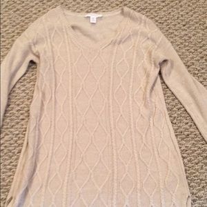 Maternity tunic sweater