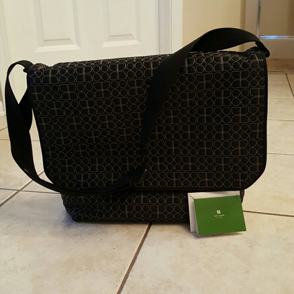 Kate Spade Dot Noel Messenger/Diaper Bag NWOT