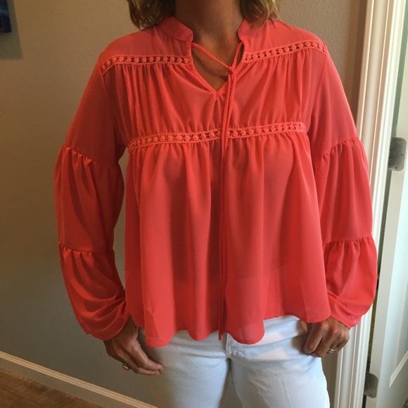 🎉Host Pick🎉Boho Style Blouse🎉(NOT FOR SALE) - Picture 2 of 3