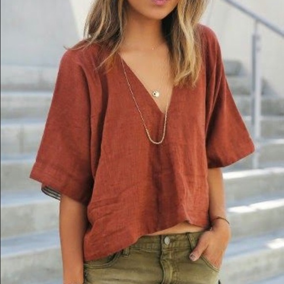 Free People Cotton Voile Away We Go Pullover