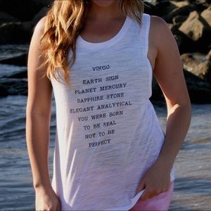 VIRGO ZODIAC MUSCLE TEE