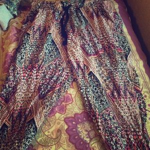 Flowy hippie pants