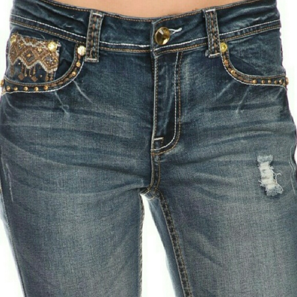1 Size 8 Left!!!!! Cadence Denim Jeans - Picture 3 of 3