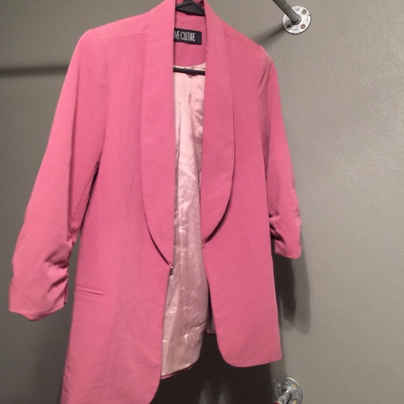 Pretty plum colored blazer