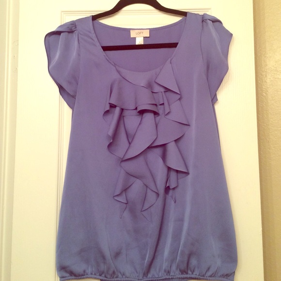 LOFT Blue top