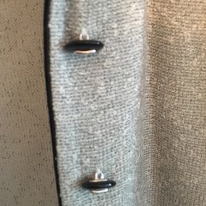 St. John Jackets & Coats - St. John gray and black cardigan St. John Jackets & Coats - St. John gray and black cardigan