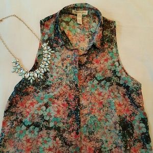 Floral Tank