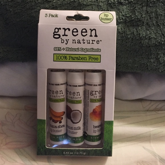 Green by nature paraben free lip butter balm