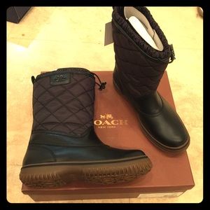 Brand New Coach Samara Aniline boots