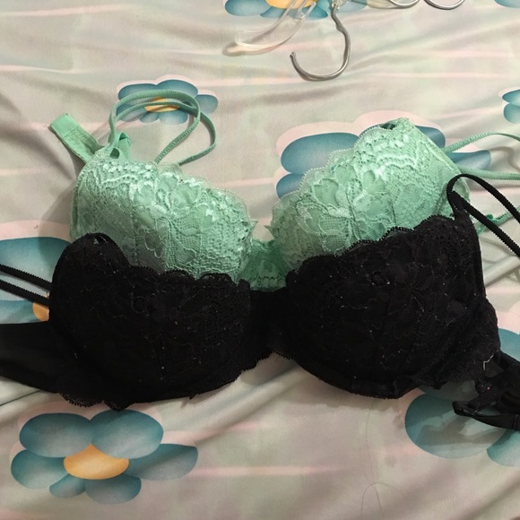 Victoria's Secret/Pink Date Night Bras Bundle 32C
