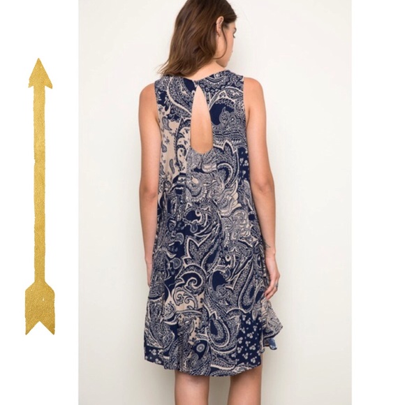 🏝 Tribal Tank Dress - Picture 3 of 3