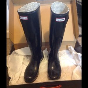 Hunter original high gloss boot