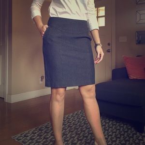 ON HOLD! Grey Banana Republic Stretch Pencil Skirt